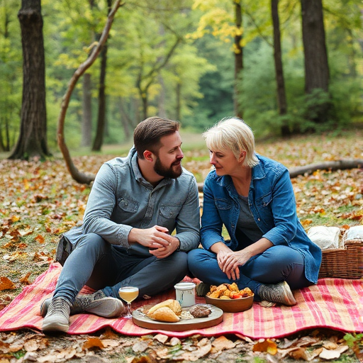 couple on a picnic