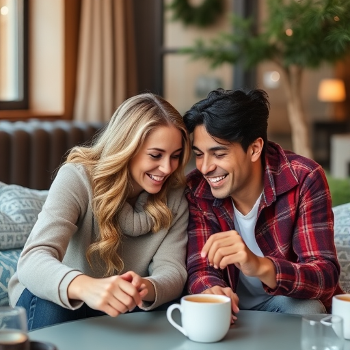 couple trying a new activity