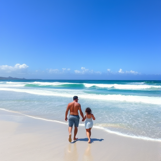 couple on beach