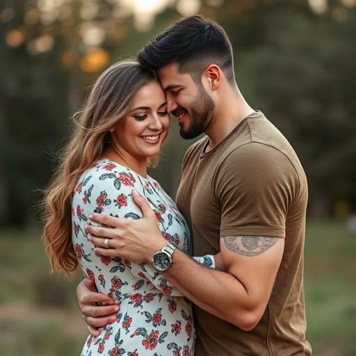 couple embracing passionately